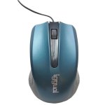 Ratón iggual COM-ERGONOMIC-RL USB tipo A 800 DPI Ambidextro Negro Azul