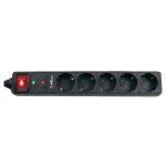 Regleta Riello Thunder 5002 5 Tomas Schuko con Interruptor y LED