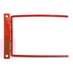 Encuadernador Fastener Q-connect Plastico D-clips Color Rojo Caja De 100 Unidades Encuadernador Fastener Q-connect Plastico D-clips Color Rojo Caja De 100 Unidades