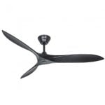 Ventilatore da soffitto CasaFan Eco Airscrew DC 152 cm nero opaco telecomando