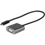Adaptador StarTech CDP2VGAEC USB-C para VGA Cabo 30cm Branco