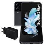 Samsung Galaxy Z Flip4 5G 8GB/512GB 6.7''/1.9'' Cinzento + Carregador de Parede 25W