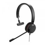 Jabra Evolve 20SE UC Monaurales USB-A-Headset für Büro, Schwarz
