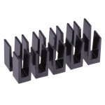 Alphacool GPU Pack 10 Dissipadores de Calor 7x7mm Pretos