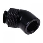 Wasserkühlung Alphacool Drehbarer Winkeladapter 45° G1/4 Schwarz