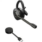 Jabra Engage 55 UC Casque sans fil DECT USB-C optimisé pour bureau Noir/Titane