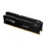 Arbeitsspeicher RAM Kingston FURY Beast 64GB 2x32GB DDR5 5600MHz CL40 Intel XMP Schwarz