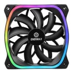Enermax SquA Ventoinha 120mm RGB LED Preta Enermax SquA Ventoinha 120mm RGB LED Preta