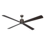 Deckenventilator CasaFan Eco Neo III BZ-NB/KI Bronze Fernbedienung Licht 180 cm