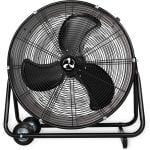 Ventilador CasaFan DF 600 Eco SL 123W Preto IP54 60cm 3 Velocidades