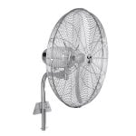 Ventilador de parede CasaFan WM2 Wall Eco 123W aço cromado oscilante