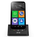 SPC Zeus 4G Pro Telefone para Pessoas Séniores Preto