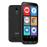 Téléphone SPC Zeus 4G pour personnes âgées noir débloqué