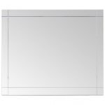 Vidaxl Espejo De Pared Vidrio 80x60 Cm