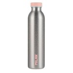 Milan Silver - Botella Térmica Reutilizable 0.6l En Acero Inoxidable. Rosa