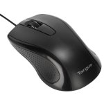 Maus Targus AMU81AMGL USB 1000 DPI Schwarz Ambidextrisch Antimikrobiell