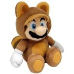 Sherwood Media Super Mario Peluche Mario Tanooki 21cm