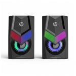 HP DHE-6000 Enceintes de bureau 2.0 RVB 6W Noir