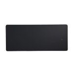 Divisor de Mesa Kimex Acústico 180x60cm Preto Feltro Suportes Ajustáveis