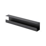 Kimex Canaleta Pasacables Horizontal para Escritorio 60cm Negro Kimex Canaleta Pasacables Horizontal para Escritorio 60cm Negro