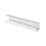 Kimex Canaleta Pasacables Horizontal para Escritorio 60cm Blanco Kimex Canaleta Pasacables Horizontal para Escritorio 60cm Blanco