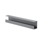 Kimex Canaleta Pasacables Horizontal para Escritorio 60cm Gris Kimex Canaleta Pasacables Horizontal para Escritorio 60cm Gris