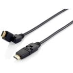 Cable HDMI Equip 119363 3m con conectores giratorios 4K Ethernet ARC