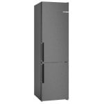 Réfrigérateur Combiné Bosch KGN39VXCT No Frost 203 cm 363 L C Noir inox