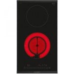 Bosch Serie 6 PKF375FP2E Piano Cottura Vetroceramica Dominò 2 Zone 30cm Nero
