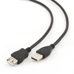Gembird Cable USB 2.0 AM/AF Alargador Macho/Hembra 3m Negro Gembird Cable USB 2.0 AM/AF Alargador Macho/Hembra 3m Negro