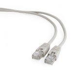 Câble réseau Gembird Cat5e 2m RJ-45 UTP contacts dorés beige