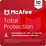 McAfee Total Protection 10 Dispositivos 1 Ano Licença Digital