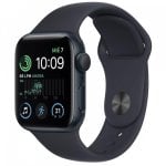 Apple Watch SE GPS NFC 40mm Retina OLED Schwarz Wasserdicht Pulsmesser SOS