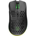 Mouse da gioco wireless Vertux Ammolite RGB 16000 DPI Nero