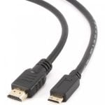 Gembird HDMI 2.0 auf Mini HDMI Kabel, Stecker/Stecker, 3 m, Schwarz Gembird HDMI 2.0 auf Mini HDMI Kabel, Stecker/Stecker, 3 m, Schwarz