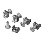 Kimex Kit de 50 Tornillos para Armarios Rack de 19" Cabezal Philips