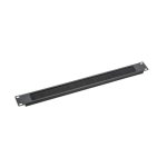 Kimex Panel Pasacables para Armario Rack 19" con Cepillo 1U