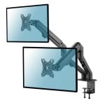 Kimex Soporte de Mesa con Mecanismo de Regulación con Muelle para 2 Monitores 17"-27" Kimex Soporte de Mesa con Mecanismo de Regulación con Muelle para 2 Monitores 17"-27"