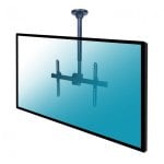 Kimex Supporto da Soffitto per TV 37"-75" Altezza Regolabile 56-91cm VESA 600x400 Max 50Kg