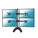 Kimex Soporte de Mesa para 4 Monitores 13"-24" VESA 100x100 Máx 10Kg Kimex Soporte de Mesa para 4 Monitores 13"-24" VESA 100x100 Máx 10Kg