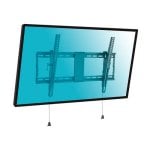 Kimex Supporto a Parete Basculante per TV 37"-86" Sistema di Apertura Pieghevole VESA 600x400 Max 70Kg