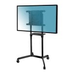 Kimex Supporto da Pavimento per TV 37"-70" Compatibile con Samsung Flip/Microsoft Surface Hub 2s VESA 600x400 Max 70Kg Nero