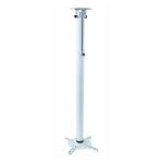 Kimex Soporte de Techo para Proyectores Altura Ajustable 70-117cm Blanco