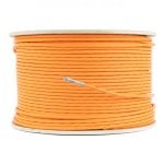 Nanocable Cat.7 Netzwerkkabelspule SFTP PIMF AWG23 305m Orange