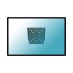 Kimex Soporte de Pared Fijo para TV 13"-27" VESA 100x100 Máx. 30Kg
