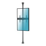 Kimex Support au sol et au plafond pour écrans 55''-75'' Mode portrait VESA 400x600 Max. 30Kg