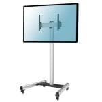 Kimex Soporte de Suelo Móvil Inclinable para TV 32"-75" Altura 175cm VESA 600x400 Máx. 50Kg