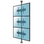 Supporto da pavimento/soffitto inclinabile Kimex per 3 schermi 32''-75'' VESA 400x400 max. 30Kg