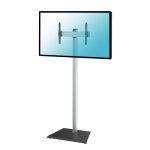 Kimex Soporte de Suelo para Pantallas 32''-75'' Altura 240cm VESA 600x400 Máx. 50Kg