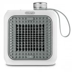 DeLonghi Capsule Desk HFX10B03.GR Tischheizer 360W weiß/grün